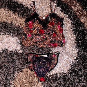 Vintage Victoria’s Secret camisole and panty set NWT